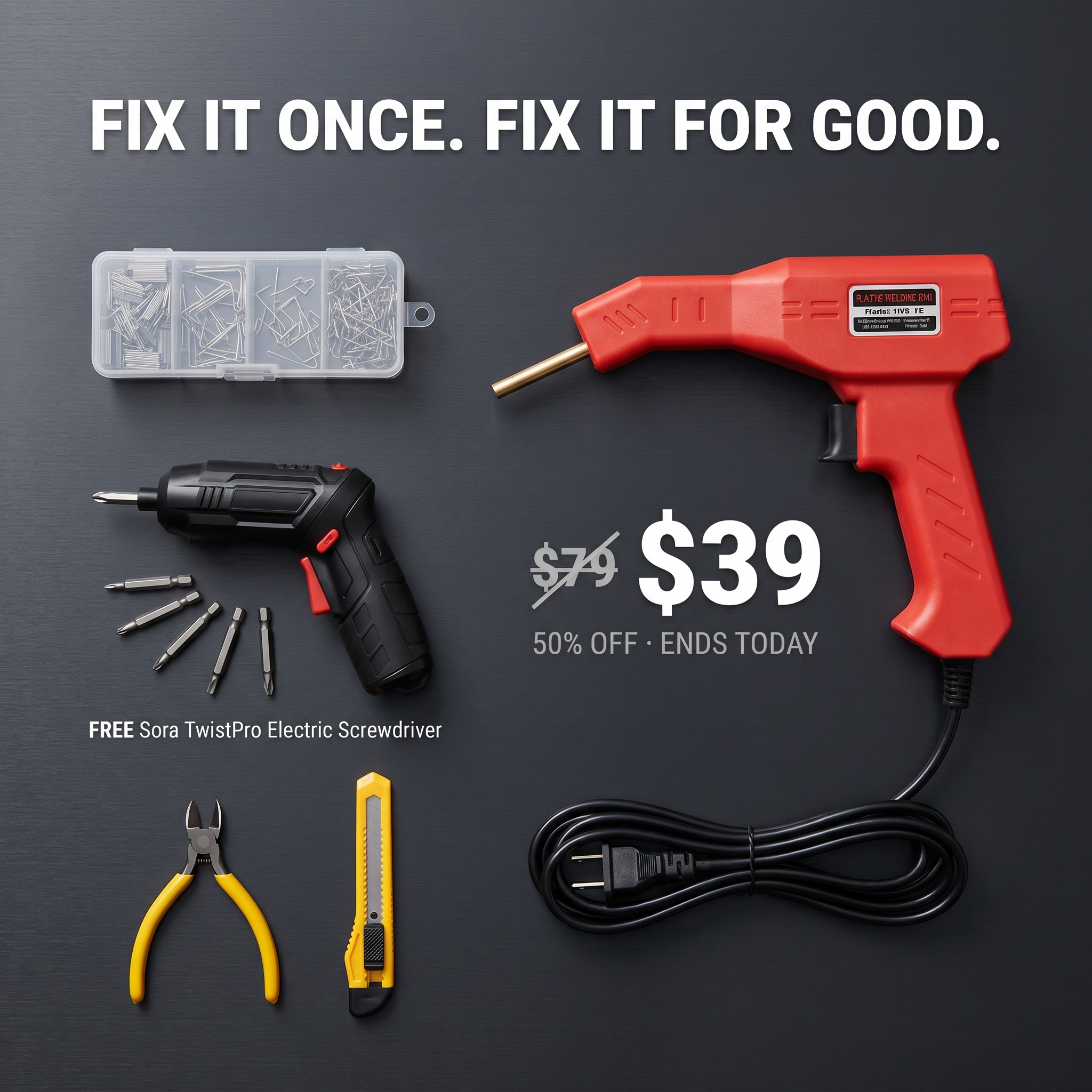 FuseKit Pro™ — Plastic Welding Kit